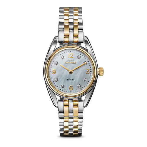 Diamond Derby Mother of Pearl Dial Watch | 30MM | S0120273181