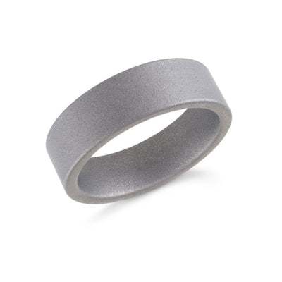 7mm Tungsten Steel Sandblasted Band