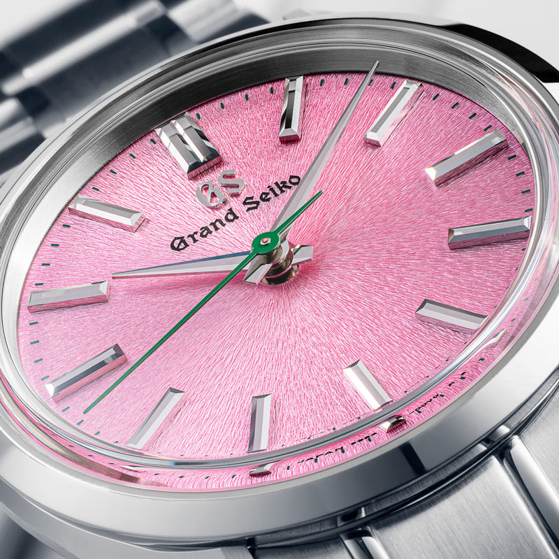 Pink Dial Stainless Steel Hanami Heritage Collection Watch