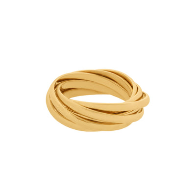 ESTATE Rolling Ring in 18K Yellow Gold