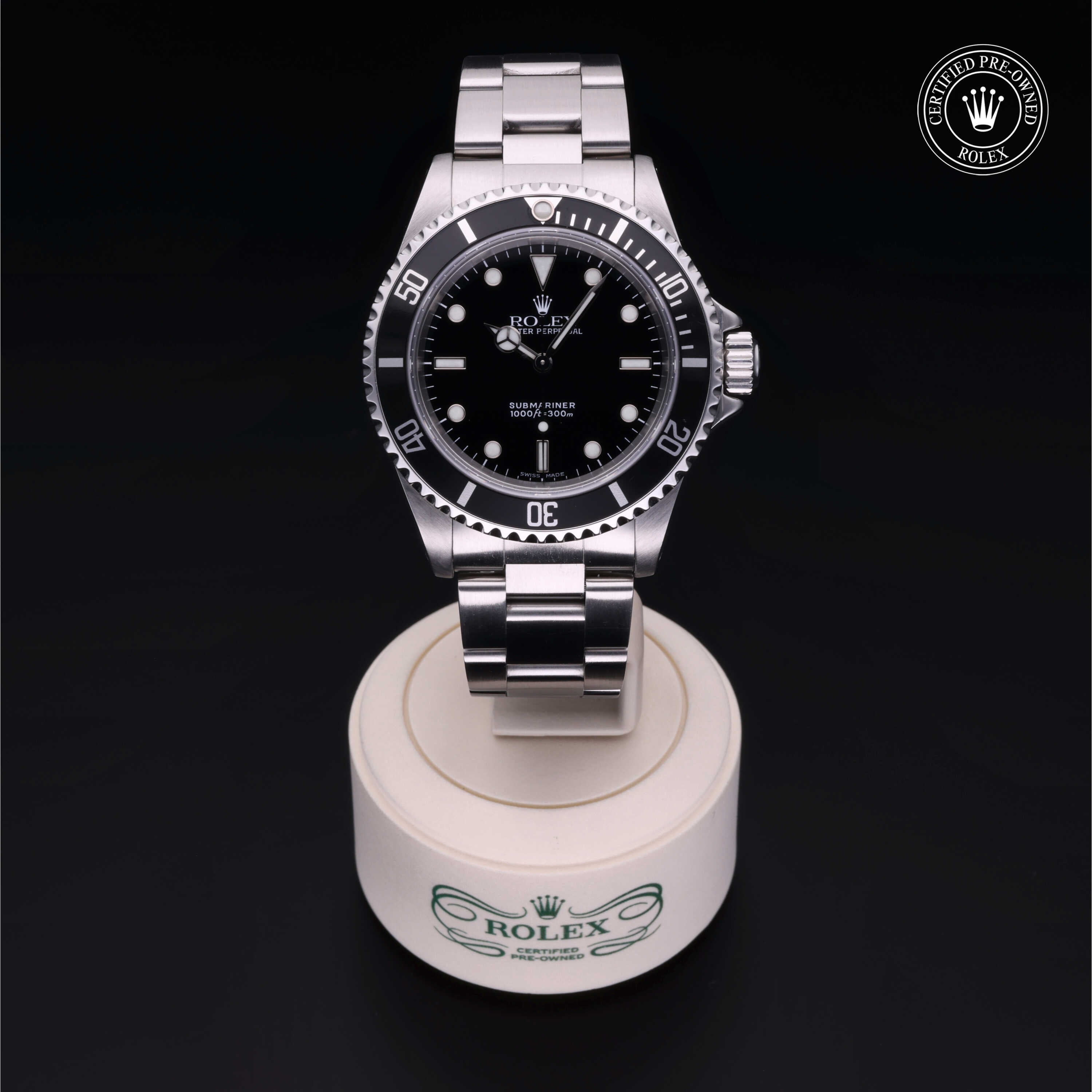 Rolex Certified Pre-Owned Submariner 40.0mm in Oystersteel, M14060