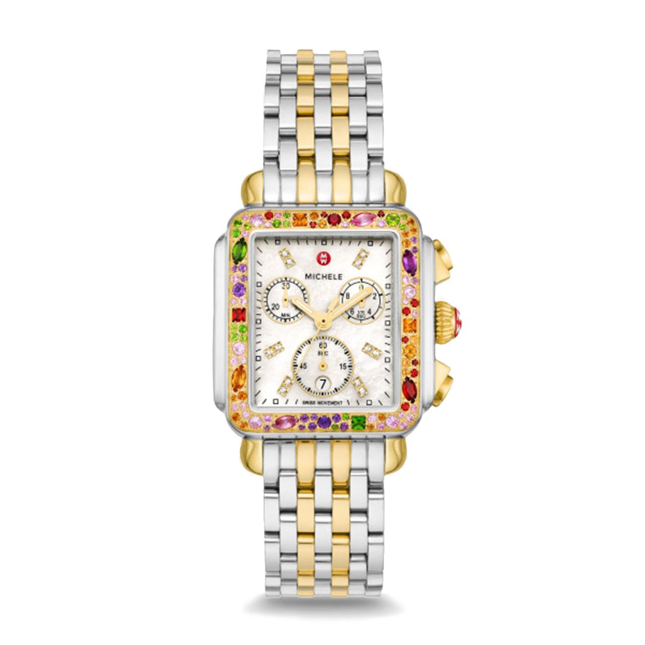 Michele deco outlet 16 women's watch