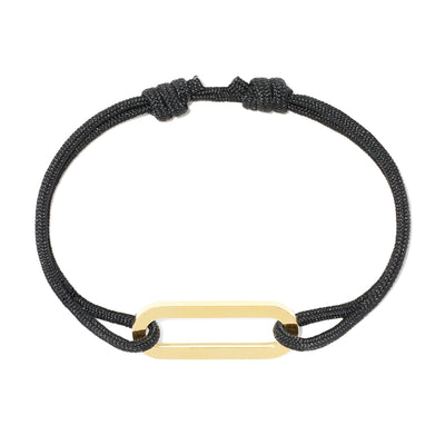 18K Yellow Gold Cord Bracelet