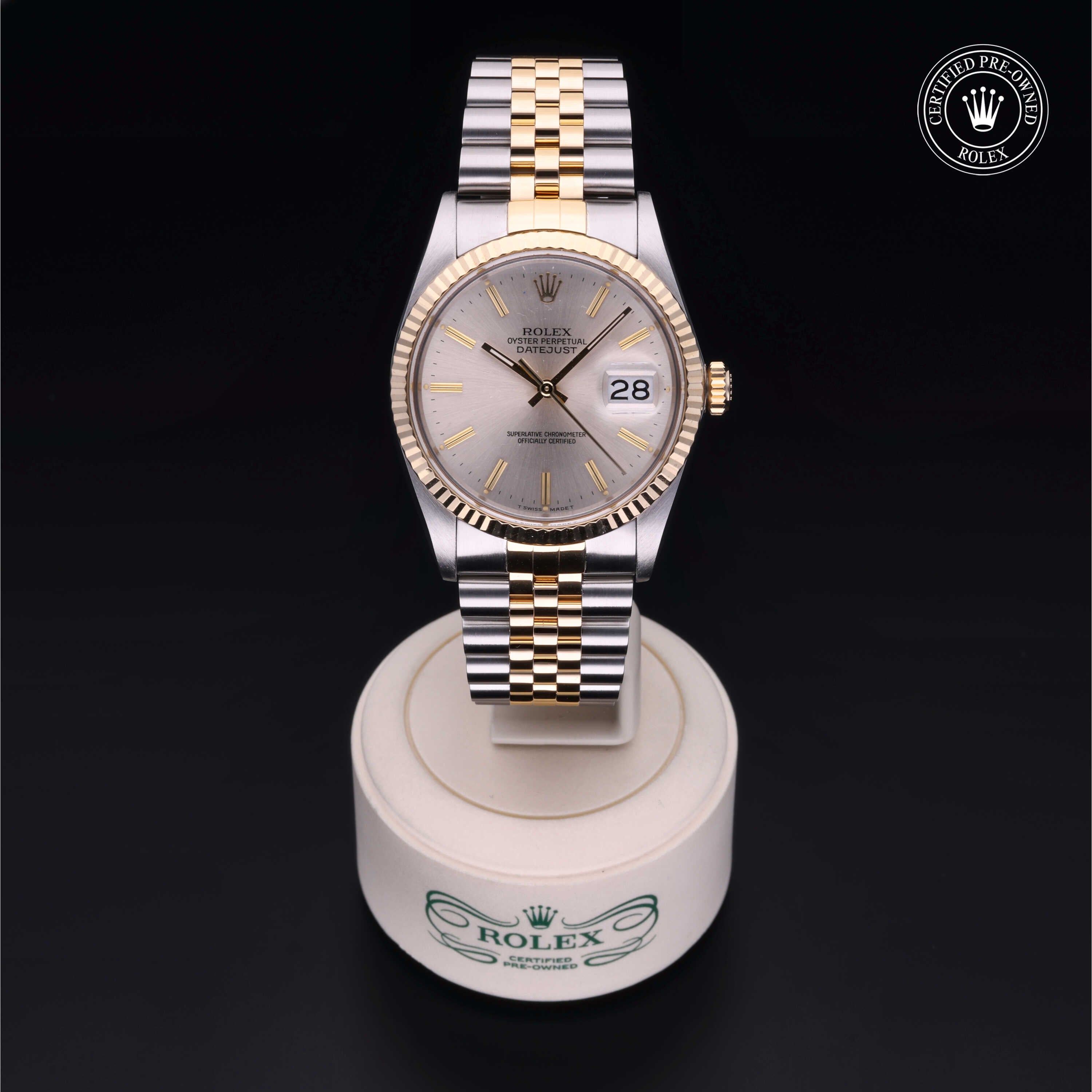 Rolex Certified Pre-Owned Datejust 36.0mm in Oystersteel and