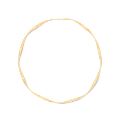Marrakech Twisted Supreme Necklace in 18K Yellow Gold