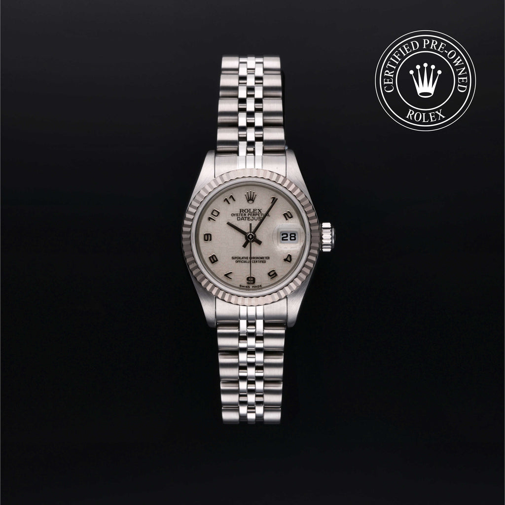Rolex Certified Pre-Owned Lady-Datejust in Oystersteel and - Main Image