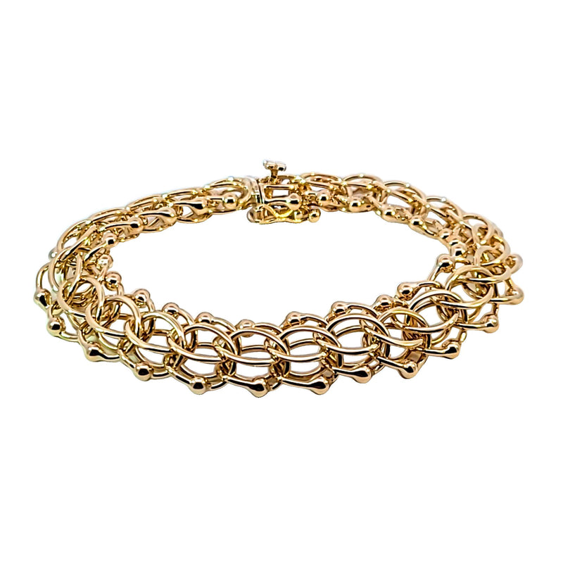 14k gold popular chain & bracelet