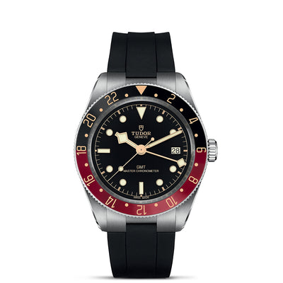 Black Bay 58 GMT 39mm Black and Burgundy Bezel