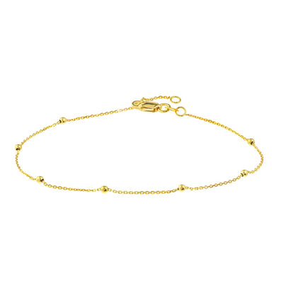 14K WHITE GOLD BRACELET