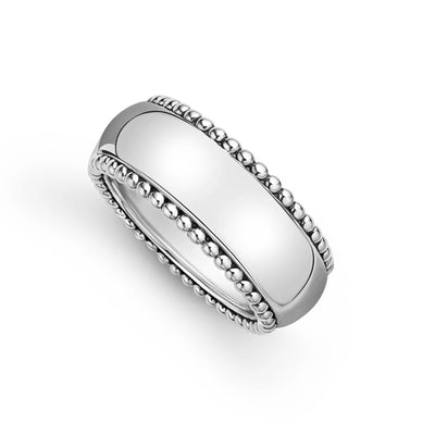 Silver Band Ring, 10mm