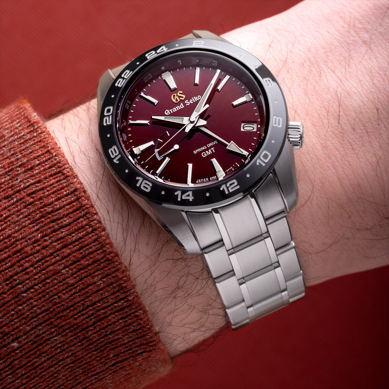 Limited Edition Dark Red Dial Stainless Steel SPORT Watch | 45.5MM | S