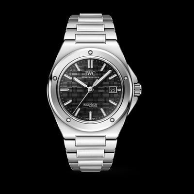 Ingenieur Stainless Steel, Black Dial Watch | 40MM | IW328901