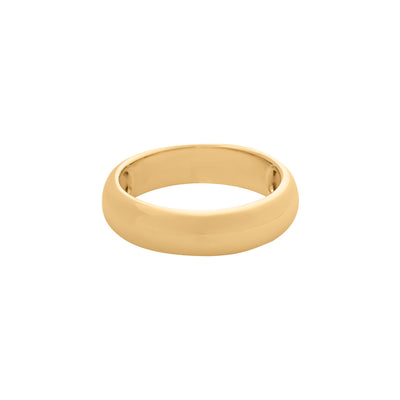 Statement Dome Ring in 14K Yellow Gold