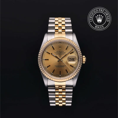 36MM  18K OYST/Y DATEJUST Watch