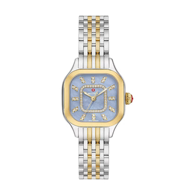 Meggie Two-Tone 18KY Gold Plated Diamond Dial Watch