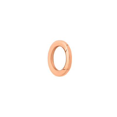 Round Charm Clasp in 14K Rose Gold