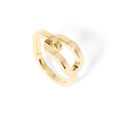 18K Yellow Gold Ring