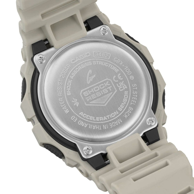 G-SHOCK G-LIDE GBX100-8 Neutral Sand Surf Surfer Men's Tide Watch