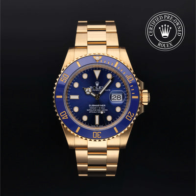 41MM  18K Yellow Gold SUBMARINER DATE Watch