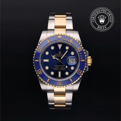 40MM  18K OYST/Y SUBMARINER DATE Watch