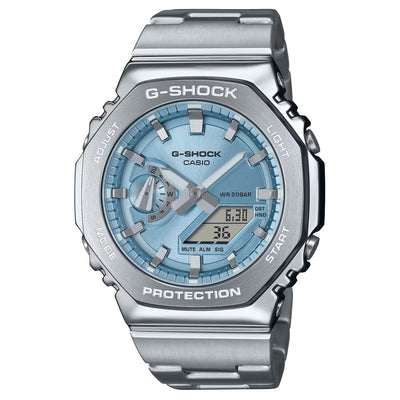 G-Steel Analog Digital Sky Blue Dial