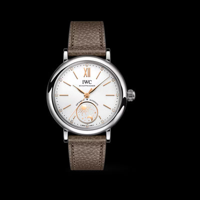 Portofino Automatic Day & Night Stainless Steel, Silver Dial Watch | 34MM | IW459801