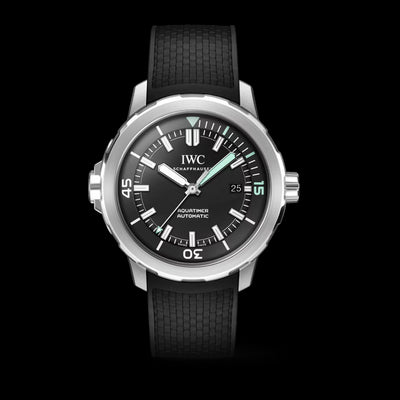 Aquatimer Automatic Stainless Steel, Black Dial Watch | 42MM | IW328802