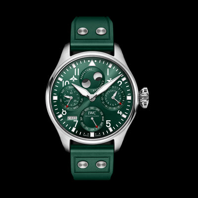 Big Pilot Perpetual Calendar Stainless Steel, Green Dial Watch | 46.2MM | IW503608