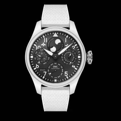 Big Pilot Perpetual Calendar TOP GUN Lake Tahoe Black Dial Watch | 46.5MM | IW503008