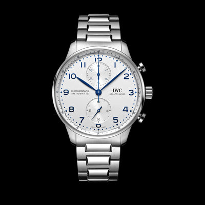 Portugieser Chronograph Stainless Steel, Silver Dial Watch | 41MM | IW371617