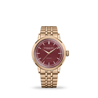 Millesime Automatic Burgundy Dial 35mm