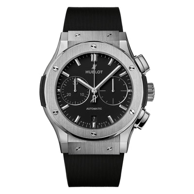 Classic Fusion Chronograph Titanium Black Dial Watch | 45MM