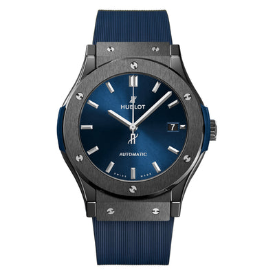 Classic Fusion Ceramic Blue Dial Watch | 45MM