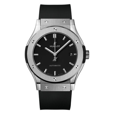 Classic Fusion Titanium Black Dial Watch | 42MM