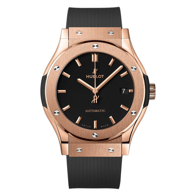 Classic Fusion King Gold Black Dial Watch | 42MM