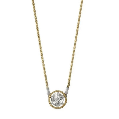 Ramage Yellow and White Gold Pendant