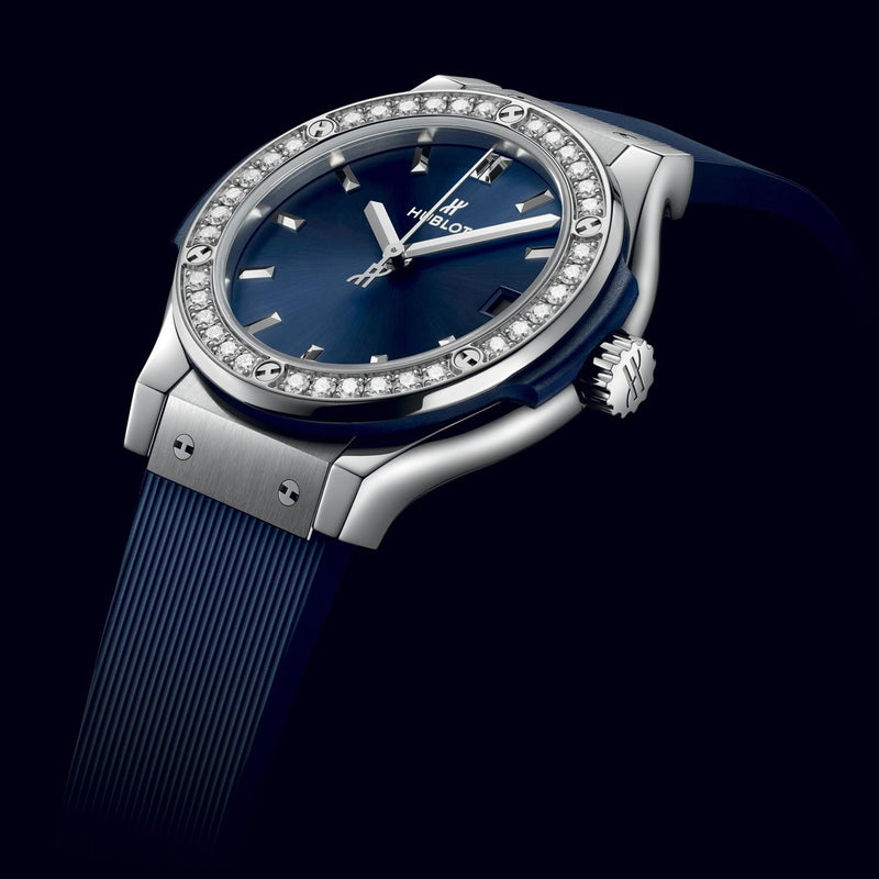 時計 Hublot Classic Fusion Blue Titanium Classic Fusion Titanium Blue 42 mm
