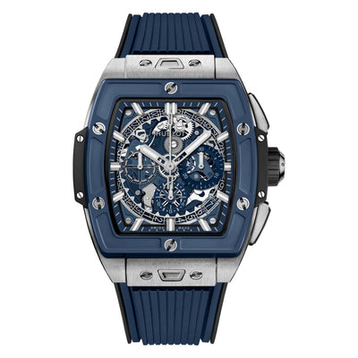 Spirit of the Big Bang Titanium Blue Ceramic Watch | 42MM