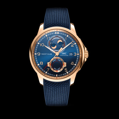Portugieser Yacht Club 18K Rose Gold, Blue Dial Watch | 44.6MM | IW344001