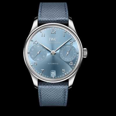 BOUTIQUE EXCLUSIVE Portugieser Automatic 18K White Gold Blue Dial Watch | 42MM | IW501708