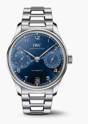 Portugieser Automatic Stainless Steel, Blue Dial Watch | 42MM | IW501704