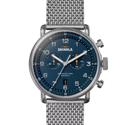 Canfield C56 Chronograph Continental Blue Watch | 43MM | S0120292978