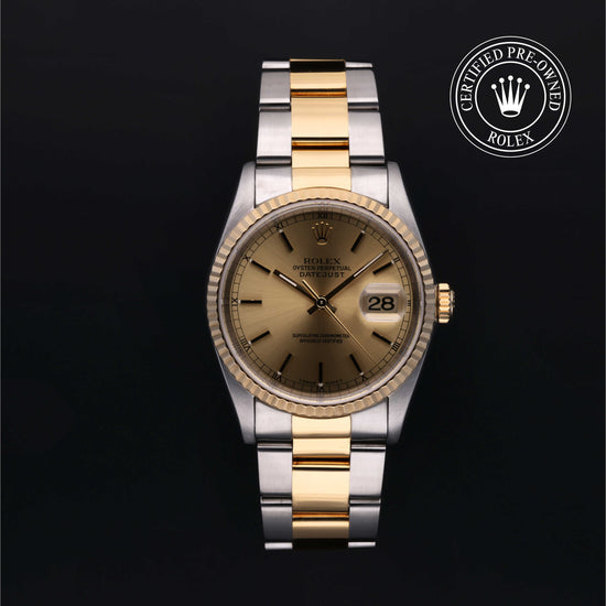 36MM  18K OYST/Y DATEJUST Watch