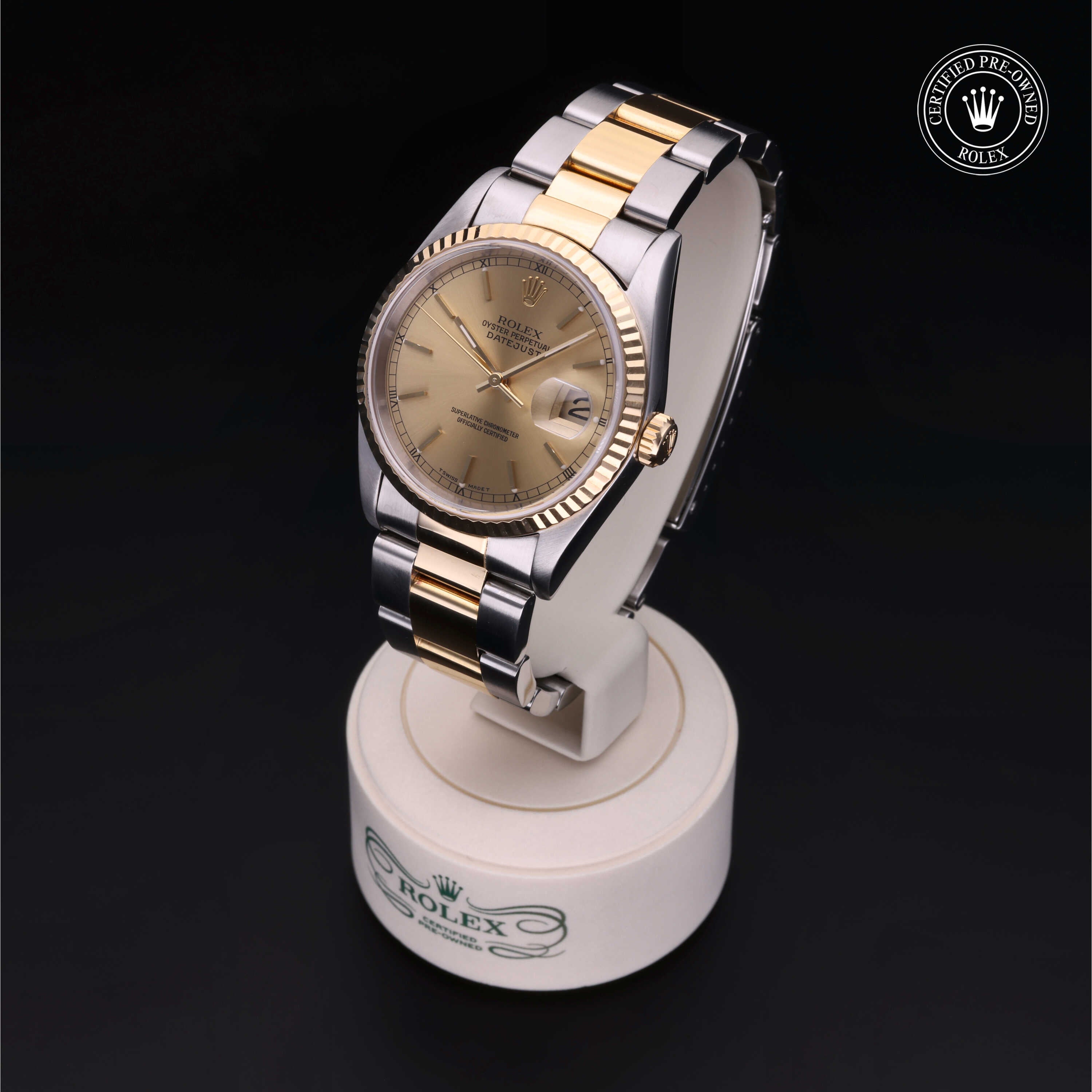 Rolex Certified Pre-Owned Datejust 36.0mm in Oystersteel and