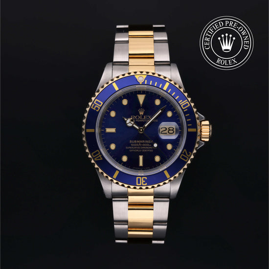 40MM  18K OYST/Y SUBMARINER DATE Watch