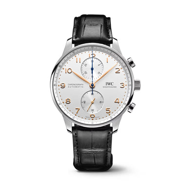 Portugieser Chronograph Stainless Steel, Silver Dial Watch | 41MM | IW371604