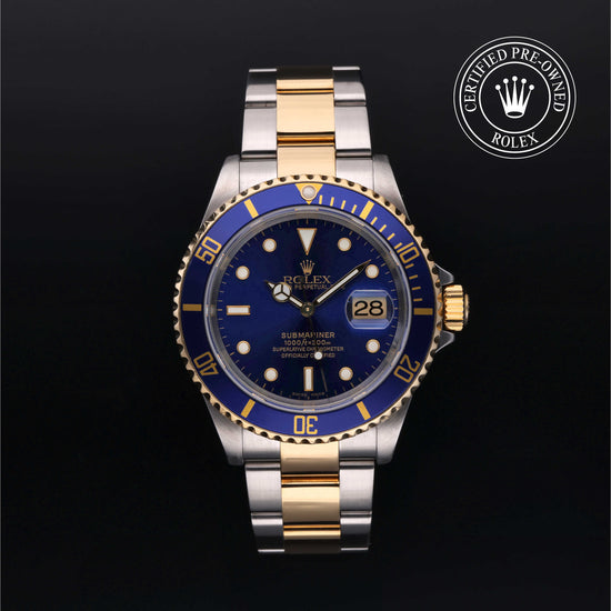 40MM  18K OYST/Y SUBMARINER DATE Watch