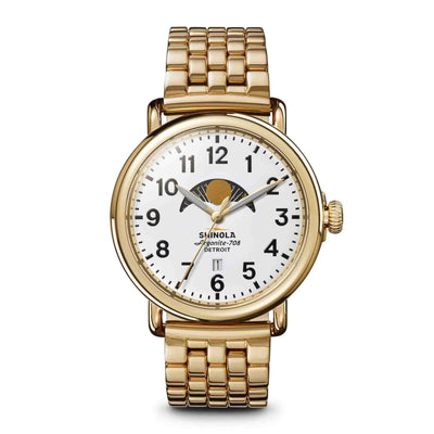 Runwell Moon Phase White Dial Watch | 41MM | S0120299730