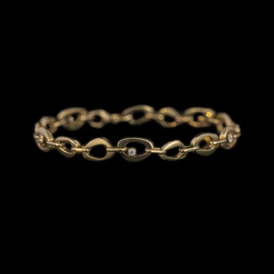 Tapper's Estate Collection | 18K Yellow Gold Diamond Other Bracelet Styles Bracelet, 0.25cttw