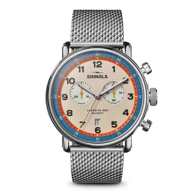 Canfield C56 Chronograph Cream Dial Watch | 43MM | S0120299736